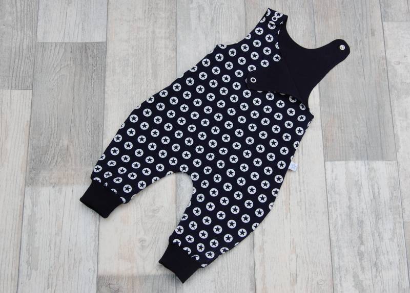 Strampler Sterne Dunkelblau-Weiß von NaeffisShop