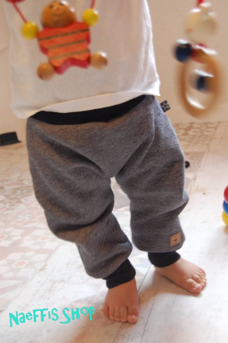 Sweat-Pumphose in Jeansoptik Gr. 50 - 116 von NaeffisShop