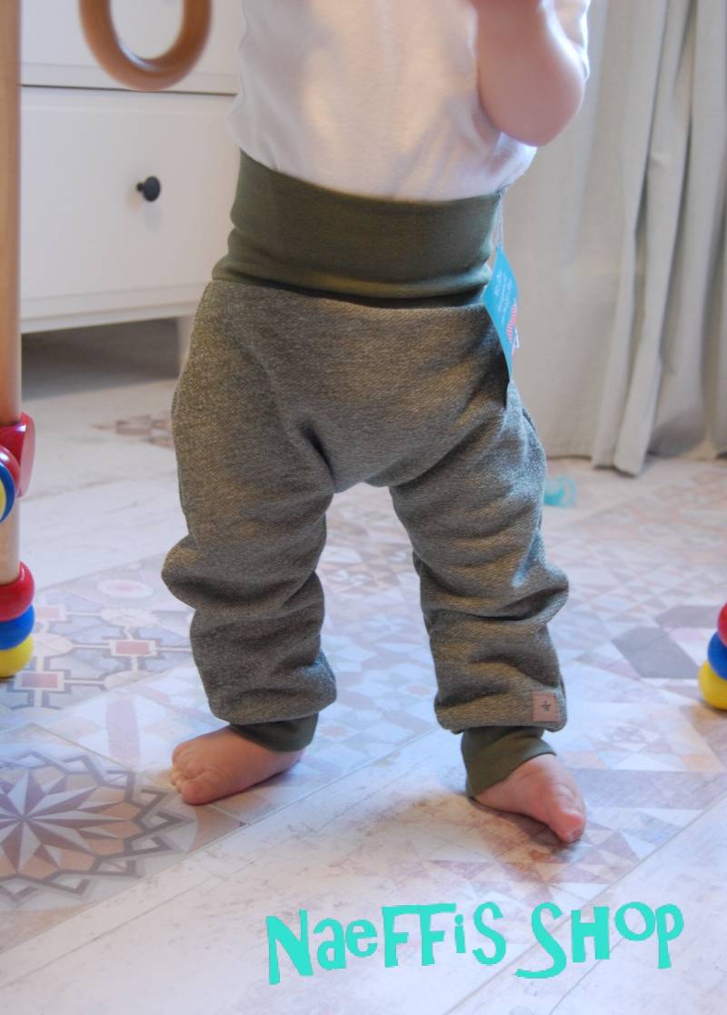 Sweat-Pumphose in Jeansoptik Gr. 50 - 116 von NaeffisShop