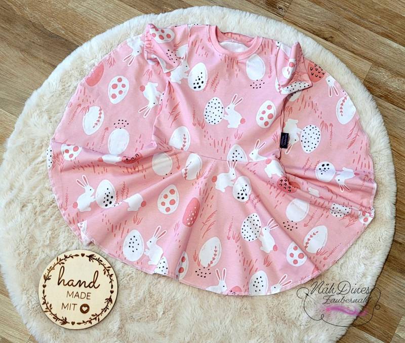Drehkleid Für Ostern Größe 80 von NaehDinesZaubernaht
