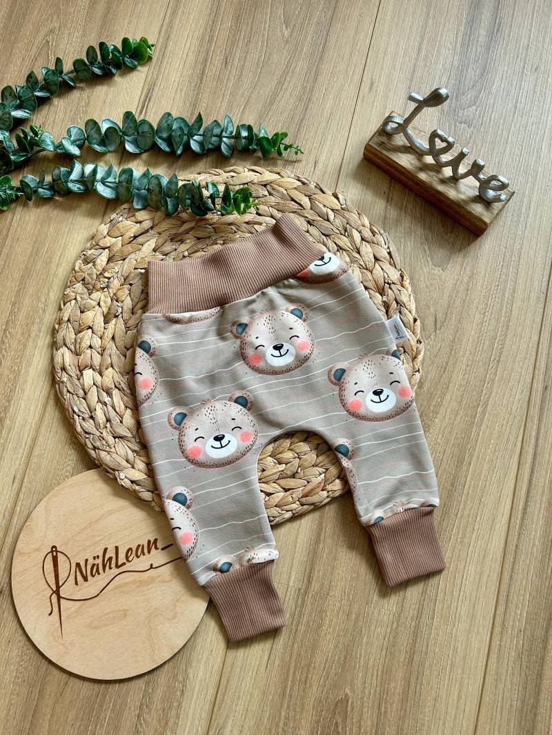 Baggypants/Hose/Frühchenkleidung/Frenchterry/Bärchen von NaehLean
