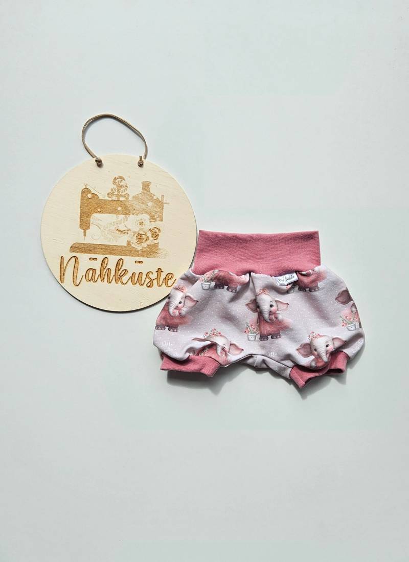 Kurze Pumphose // "Elefantendame" Frühchenkleidung von NaehkuestebyChantal