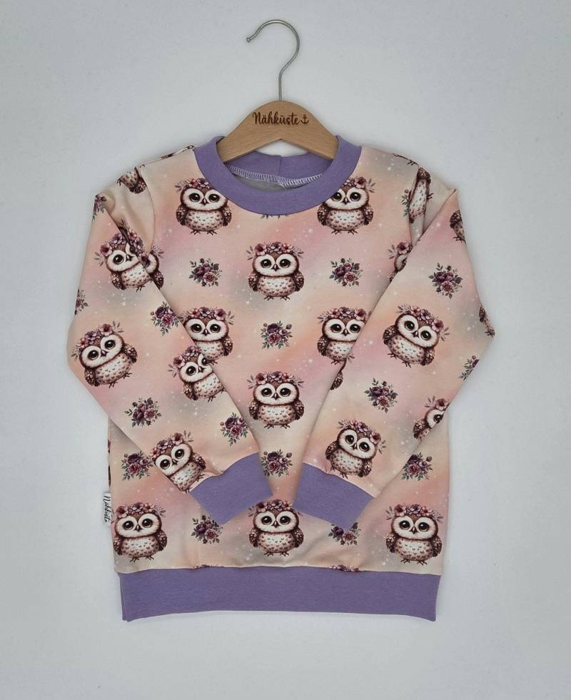 Pullover // Sweater "Eule" Frühchenkleidung Eigenproduktion von NaehkuestebyChantal