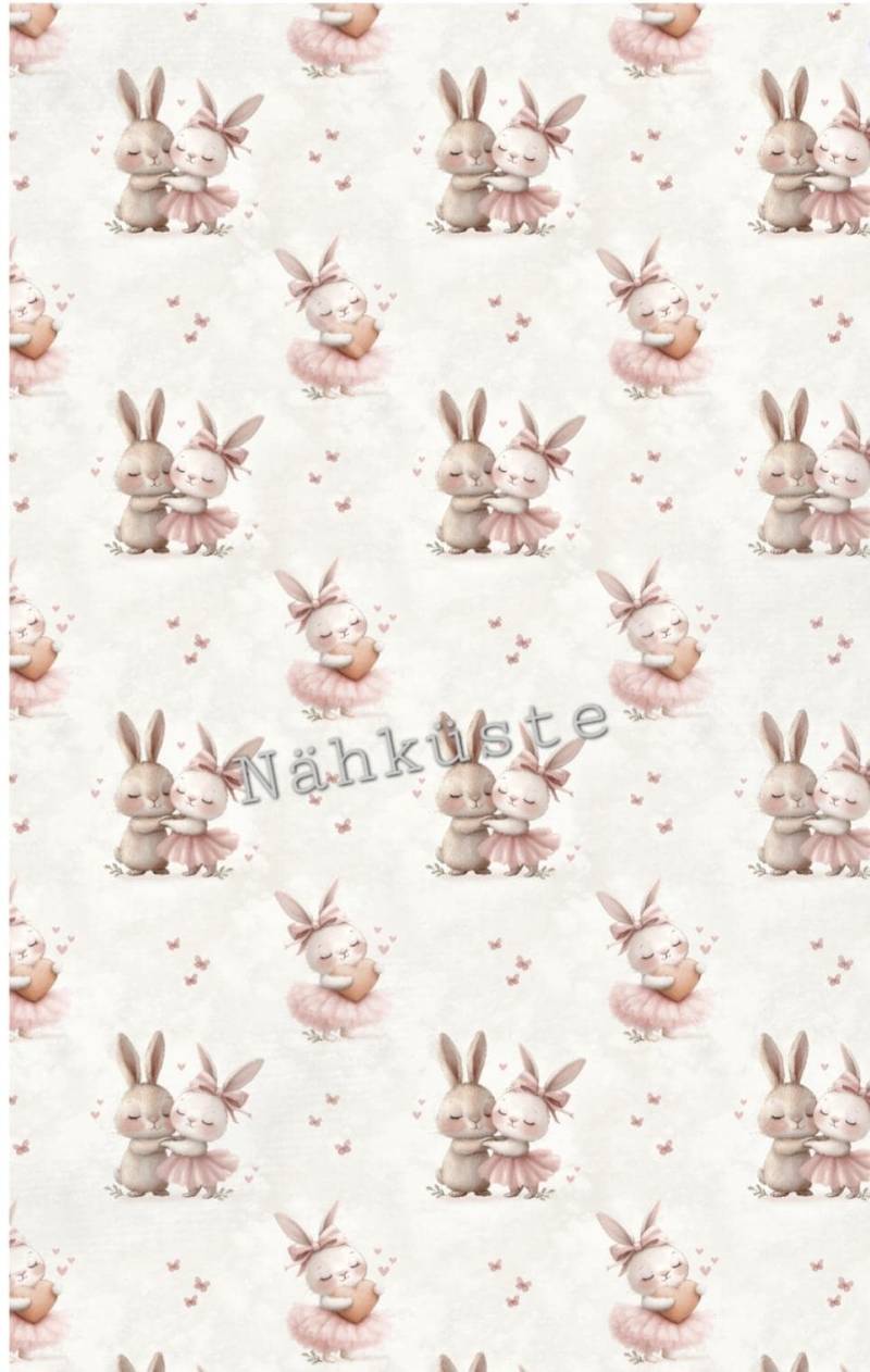 Pullover // Sweater "Hasenpärchen" Frühchenkleidung Eigenproduktion von NaehkuestebyChantal