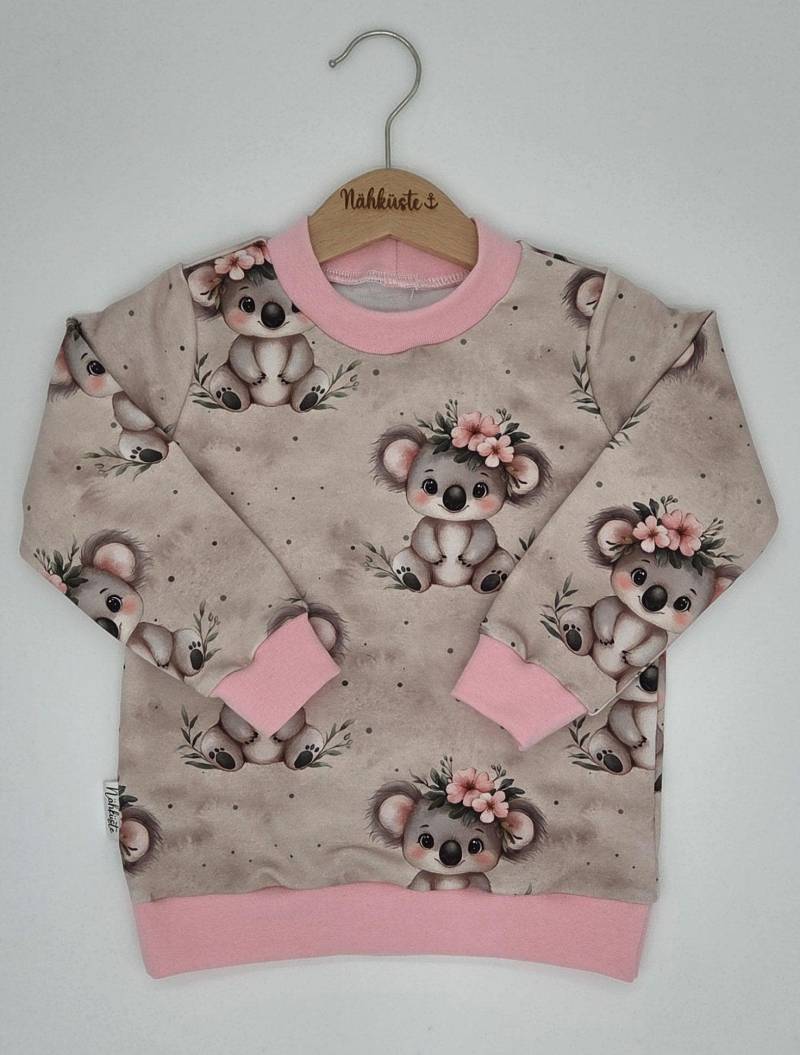 Pullover // Sweater "Koala Mädchen" Frühchenkleidung Eigenproduktion von NaehkuestebyChantal