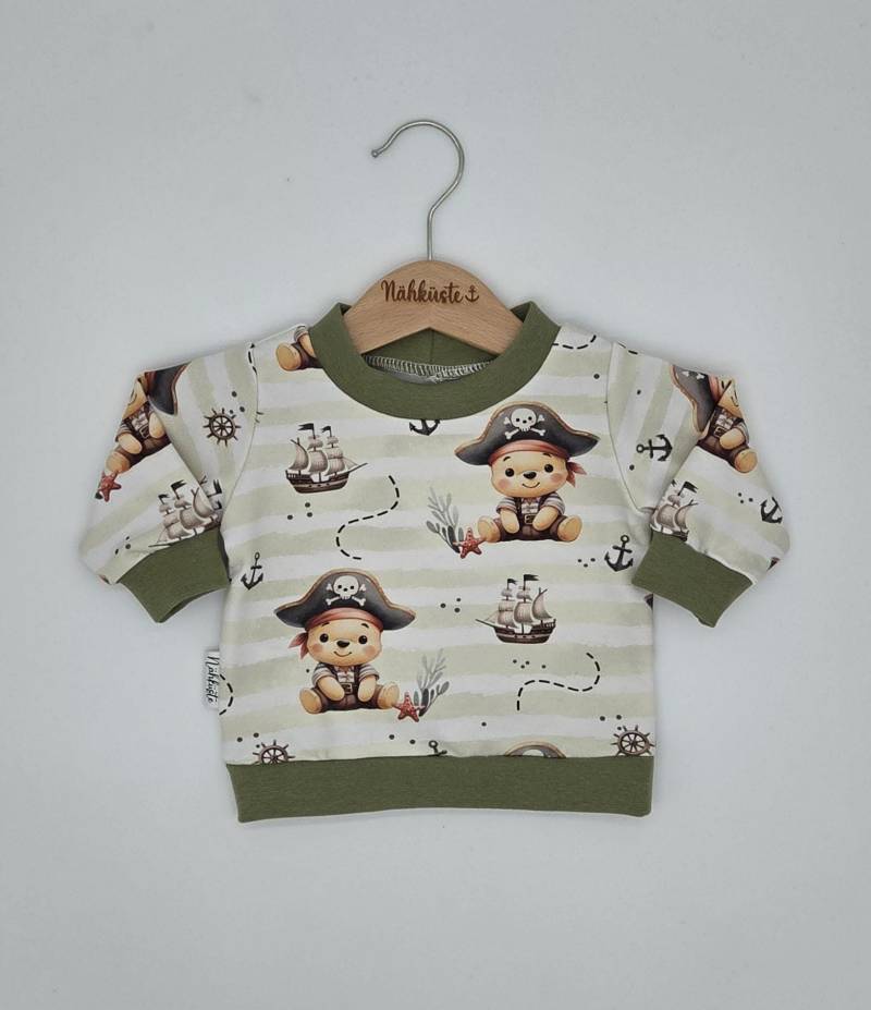 Pullover // Sweater "Piratenbär" Frühchenkleidung Eigenproduktion von NaehkuestebyChantal