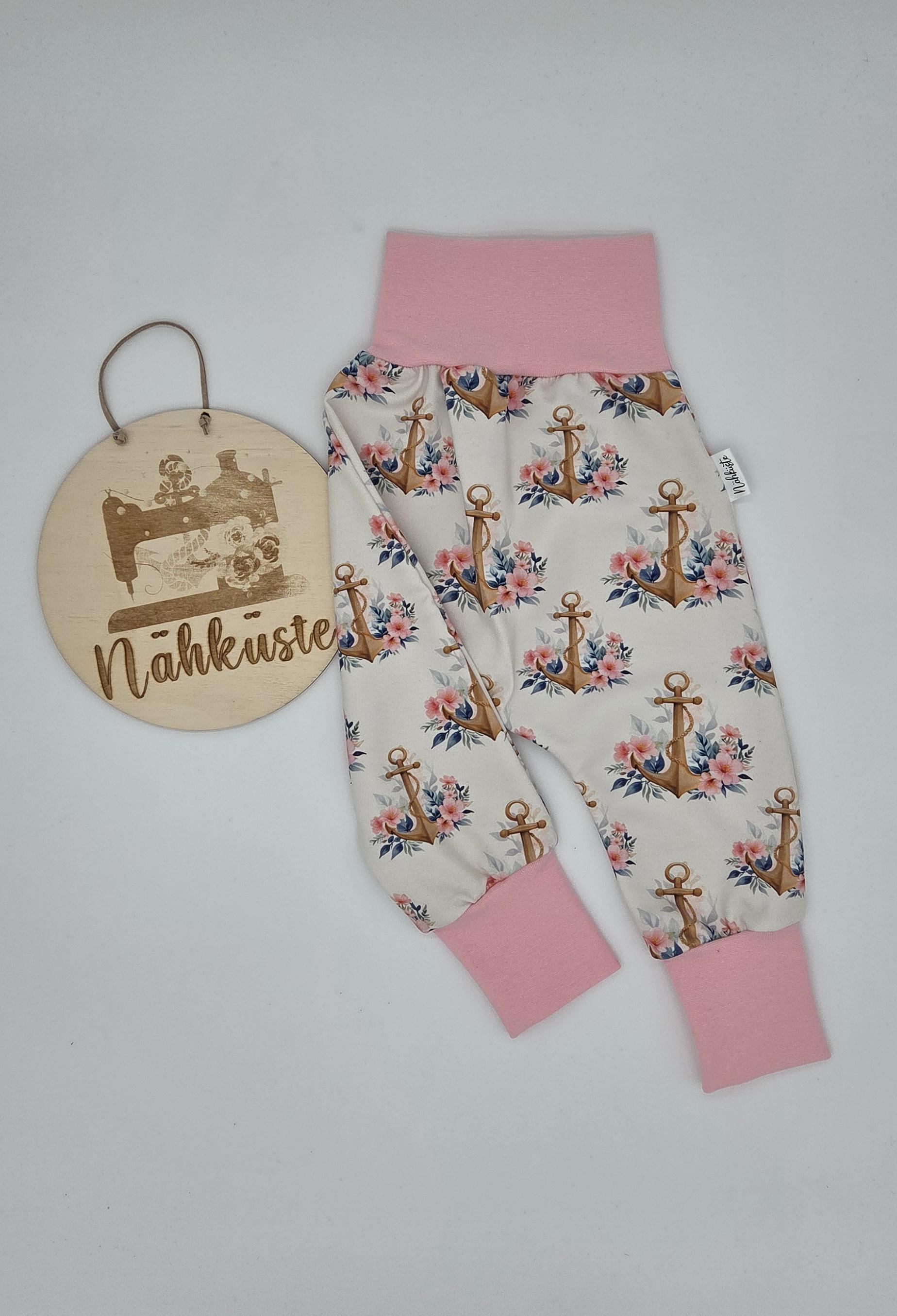 Pumphose Lang // Kurz "Ankerliebe" Frühchenkleidung Eigenproduktion von NaehkuestebyChantal