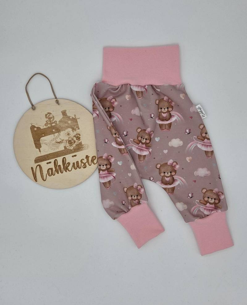 Pumphose Lang // Kurz "Bärchen Ballerina" Frühchenkleidung Eigenproduktion von NaehkuestebyChantal