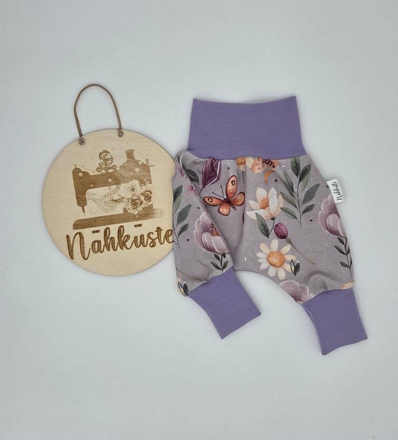 Pumphose Lang // Kurz "Blumenmeer" Frühchenkleidung Eigenproduktion von NaehkuestebyChantal