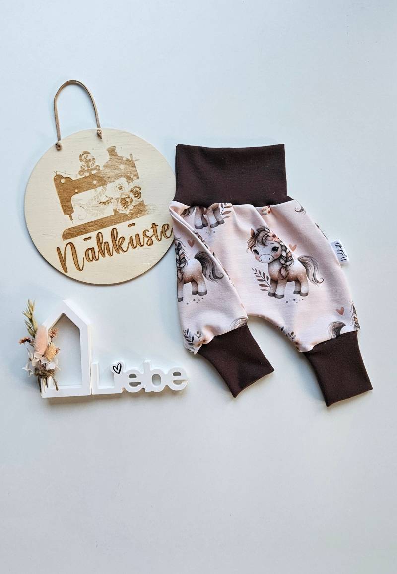 Pumphose Lang // Kurz "Kleines Pferdemädchen" Frühchenkleidung Eigenproduktion von NaehkuestebyChantal