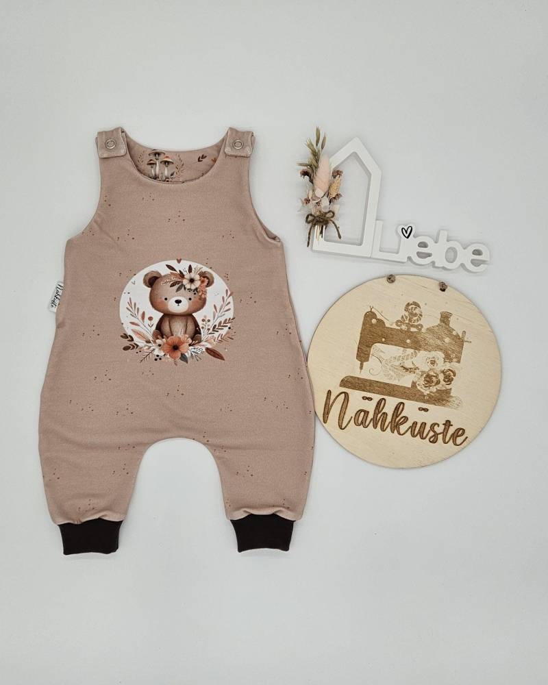 strampler // Panel "Bär" Frühchenkleidung von NaehkuestebyChantal