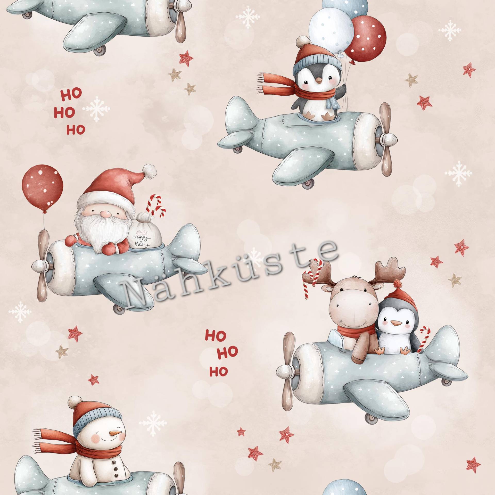 strampler // Romper Kurz "Hohoho" Frühchenkleidung Eigenproduktion von NaehkuestebyChantal