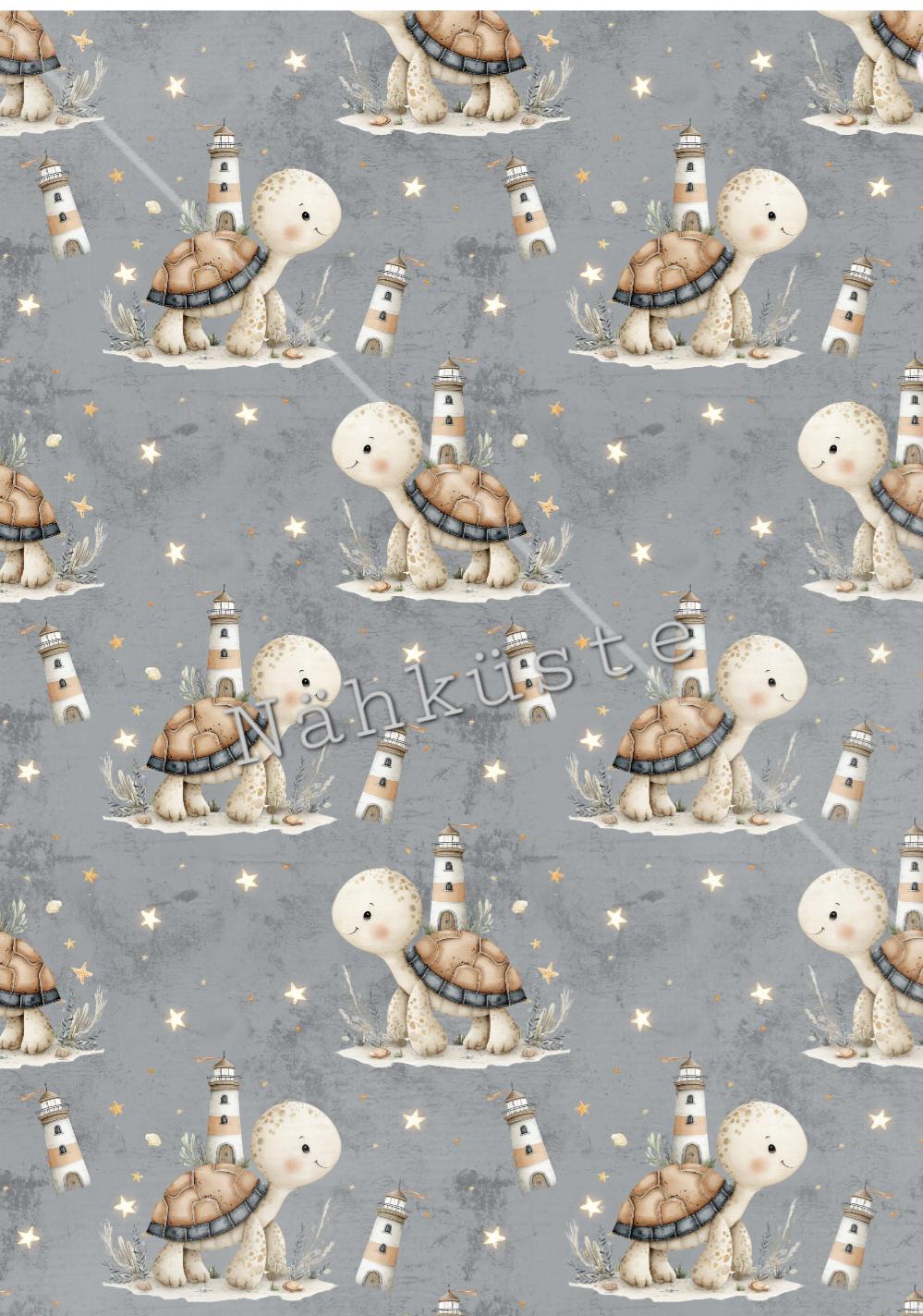 strampler // Romper Kurz "Kleiner Leuchtturmwärter" Frühchenkleidung Eigenproduktion von NaehkuestebyChantal