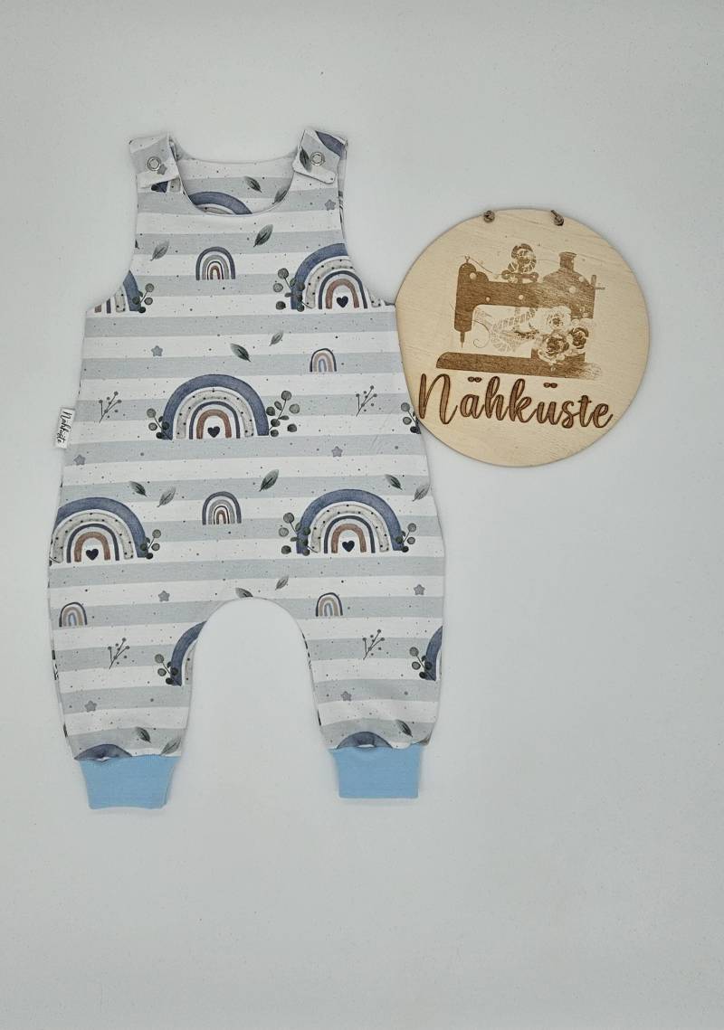strampler // Romper Kurz "Regenbogen Jungen" Frühchenkleidung Eigenproduktion von NaehkuestebyChantal