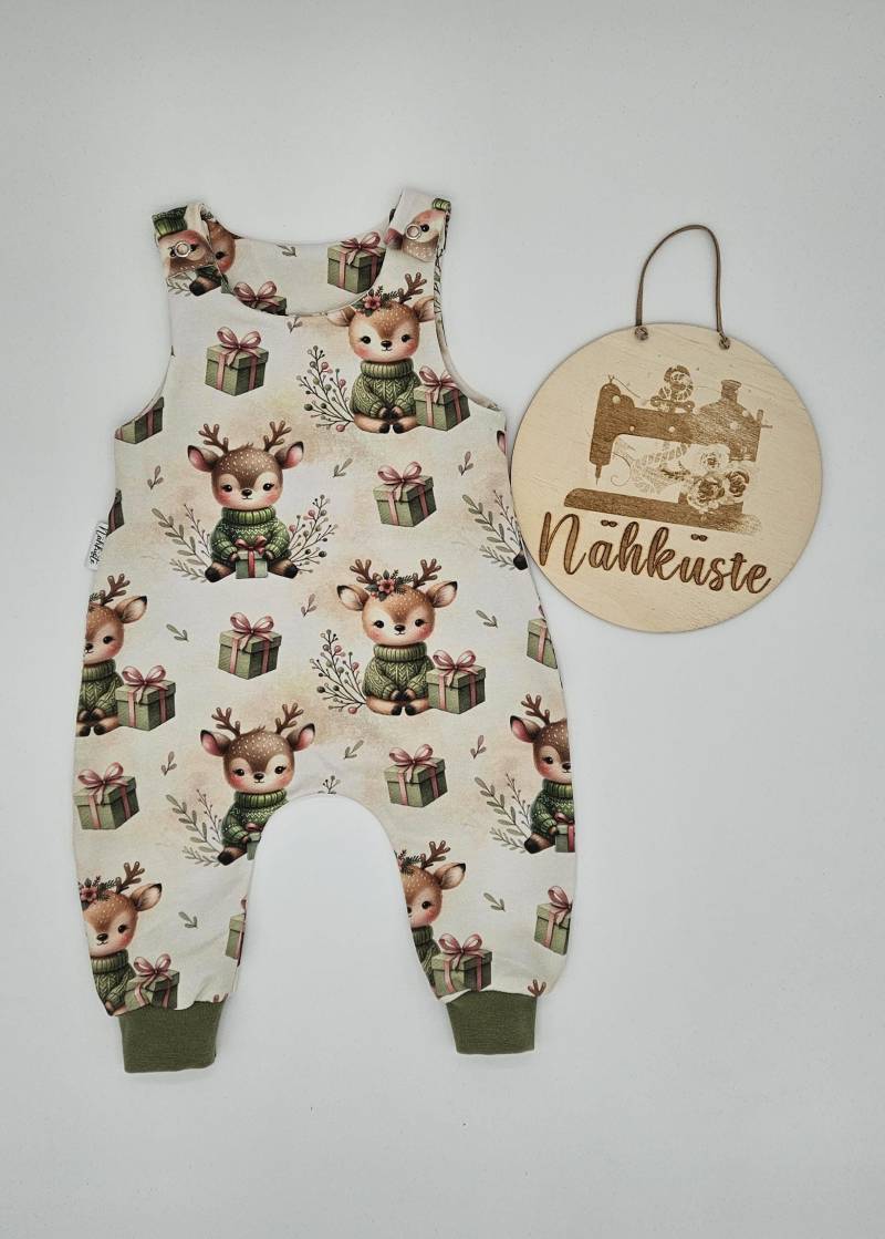 strampler // Romper Kurz "Winterreh" Frühchenkleidung Eigenproduktion von NaehkuestebyChantal