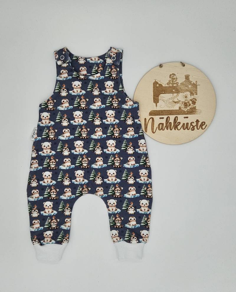 strampler // Romper Kurz "Wintertiere" Frühchenkleidung Eigenproduktion von NaehkuestebyChantal