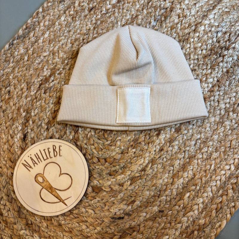 Mütze Baby Kinder Mädchen Junge Erwachsene "Moin" von Naehliebebyalina