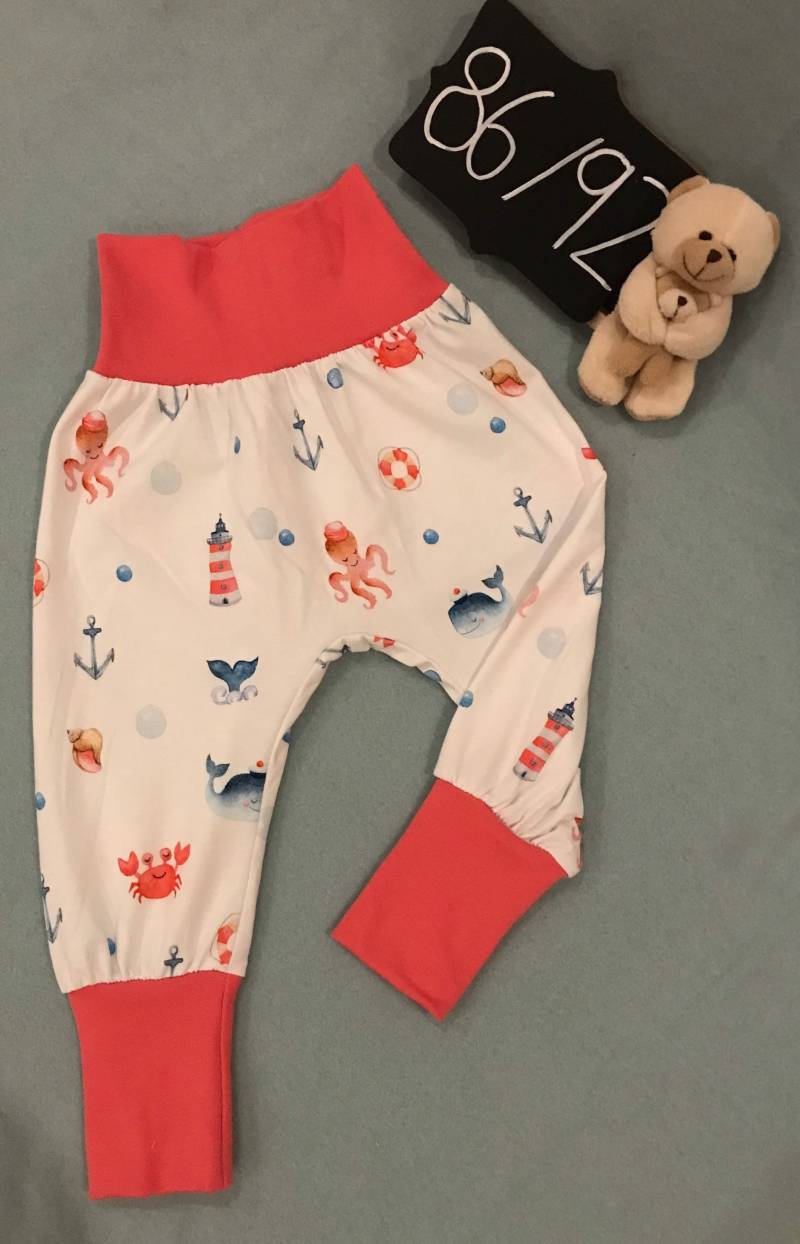 Pumphose Meerestiere von NaehmadiesShop