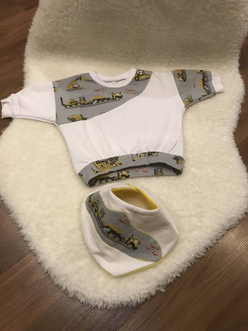 Set Shirt Und Halstuch Baby von NaehmadiesShop