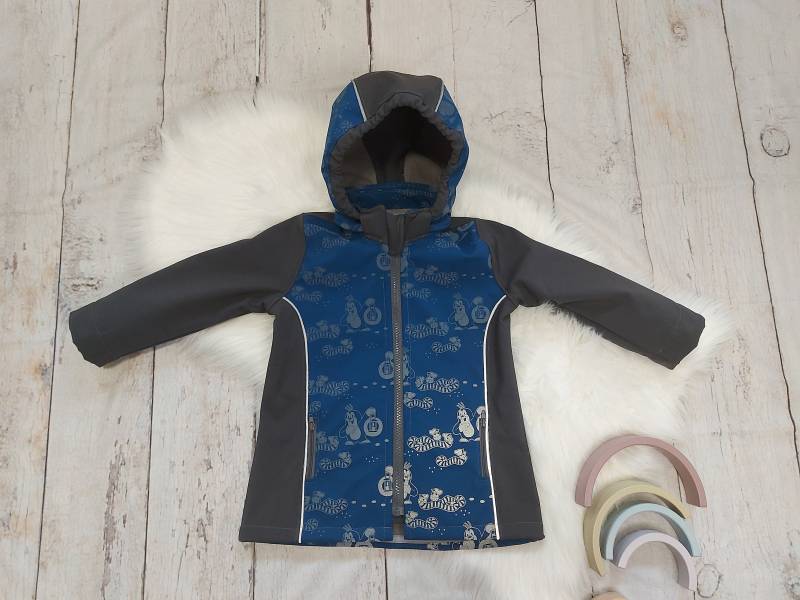Jacke/Longjacke Aus Softshell, Pauli Reflektor, Gr. 74-122 von NaehtanteChristina