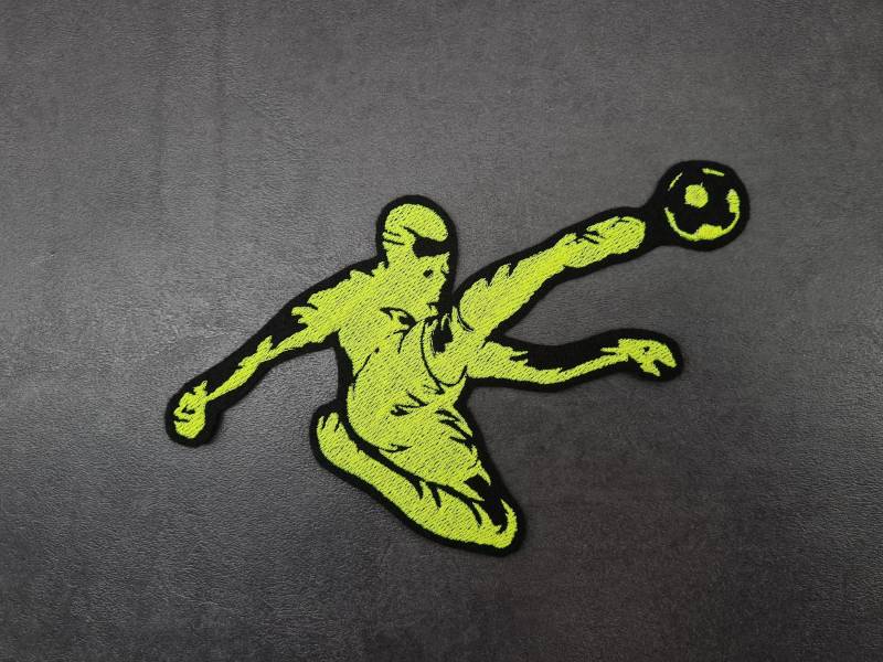 Fußballer Aufnäher, Fußballspieler Gestickt Fußballer Aufnäher, Fußballspieler Gestickt von NaehundStickliebe