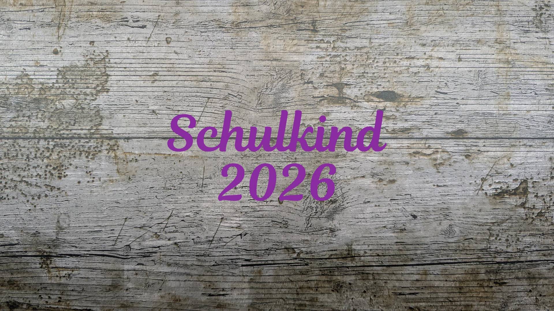 Schriftart Nr. 1, Bügelbild Schulkind 2026, Aufbügler, Flexfolie, Iron-On von NaehundStickliebe