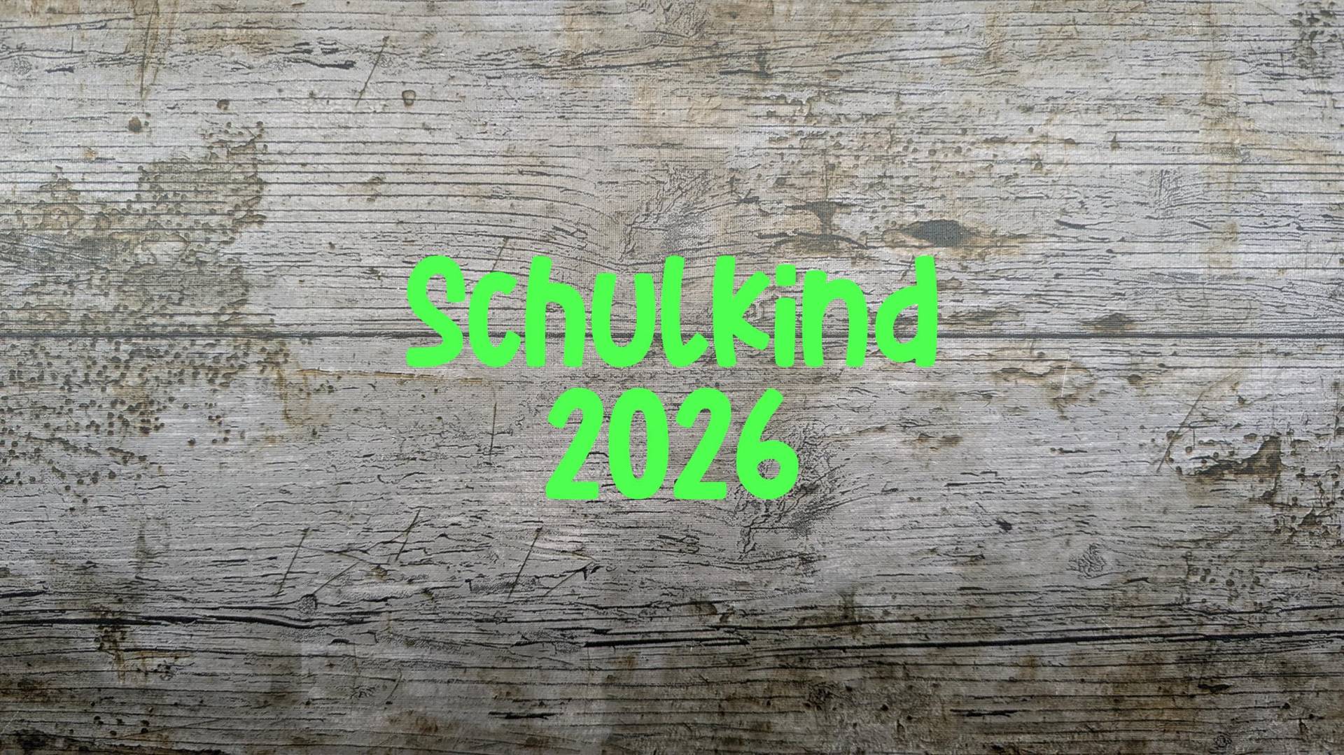 Schriftart Nr. 2 Bügelbild, Schulkind 2026, Aufbügler, Flexfolie, Iron-On von NaehundStickliebe