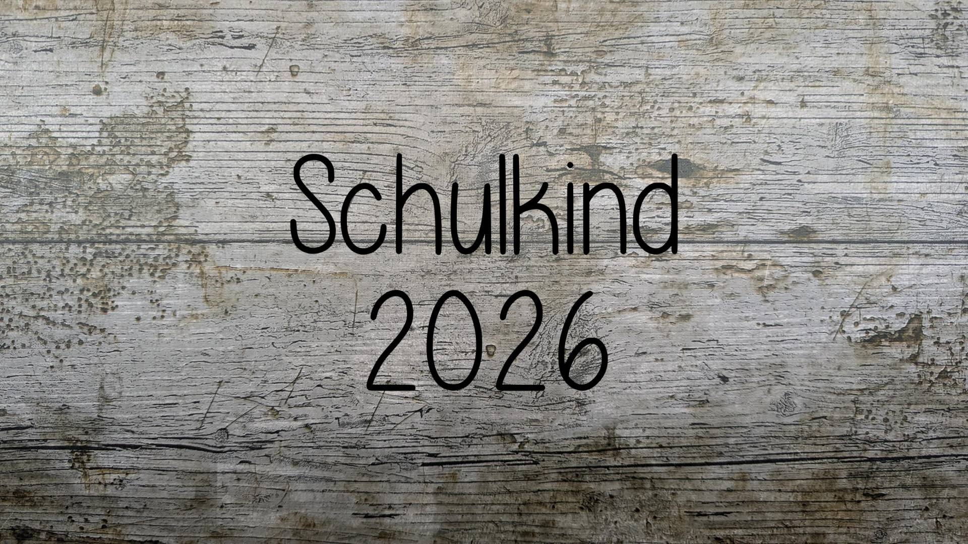 Schriftart Nr. 20, Bügelbild Schulkind 2026, Aufbügler, Flexfolie, Iron-On von NaehundStickliebe