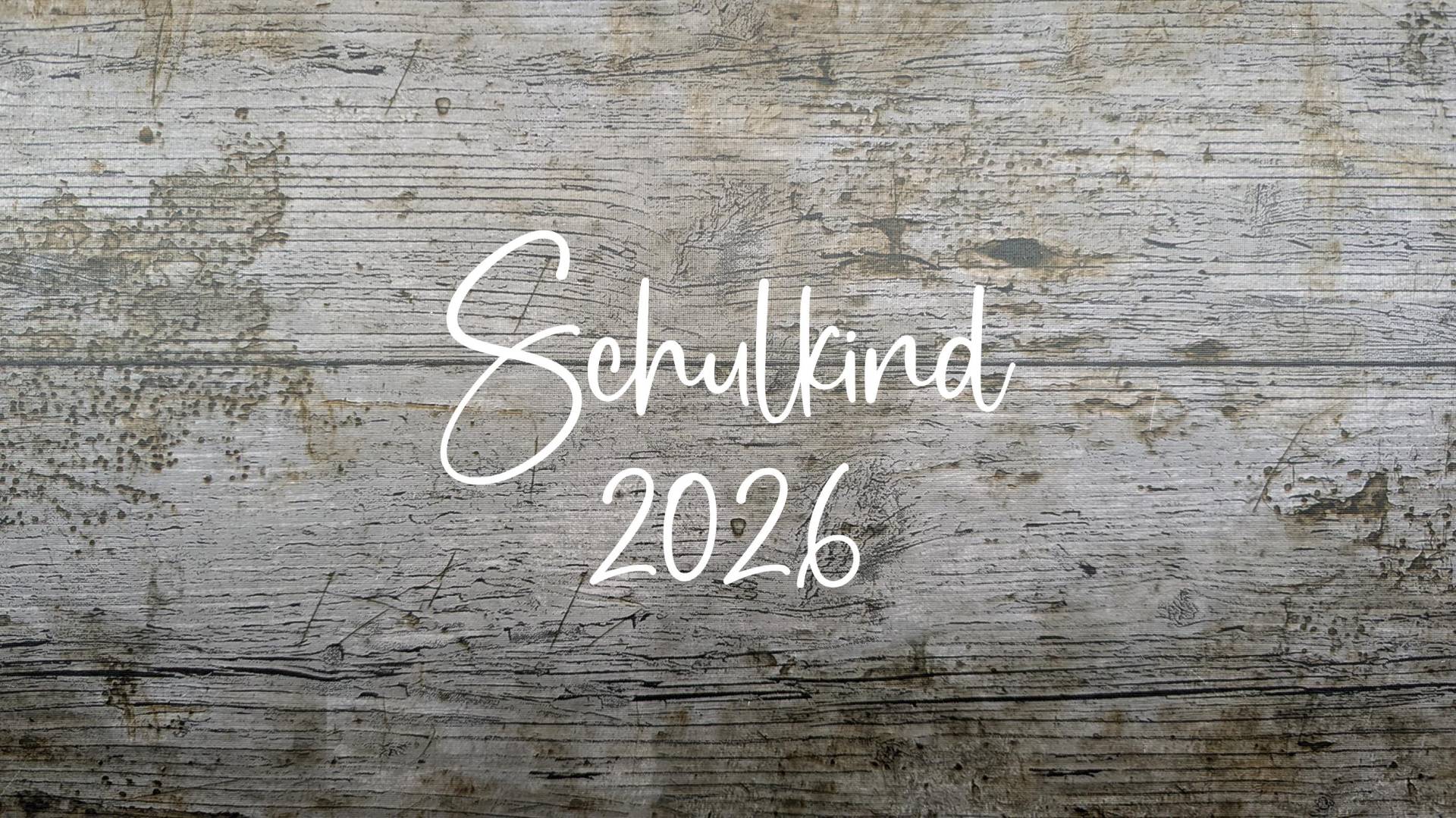 Schriftart Nr. 29 Bügelbild, Schulkind 2026, Aufbügler, Flexfolie, Iron-On von NaehundStickliebe