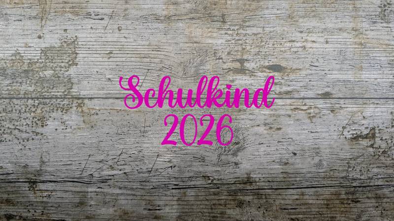 Schriftart Nr. 4, Bügelbild Schulkind 2026, Patch, Aufbügler, Flexfolie, Iron-On Schriftart Nr. 4, Bügelbild Schulkind 2026, Patch, Aufbügler, Flexfolie, Iron-On von NaehundStickliebe