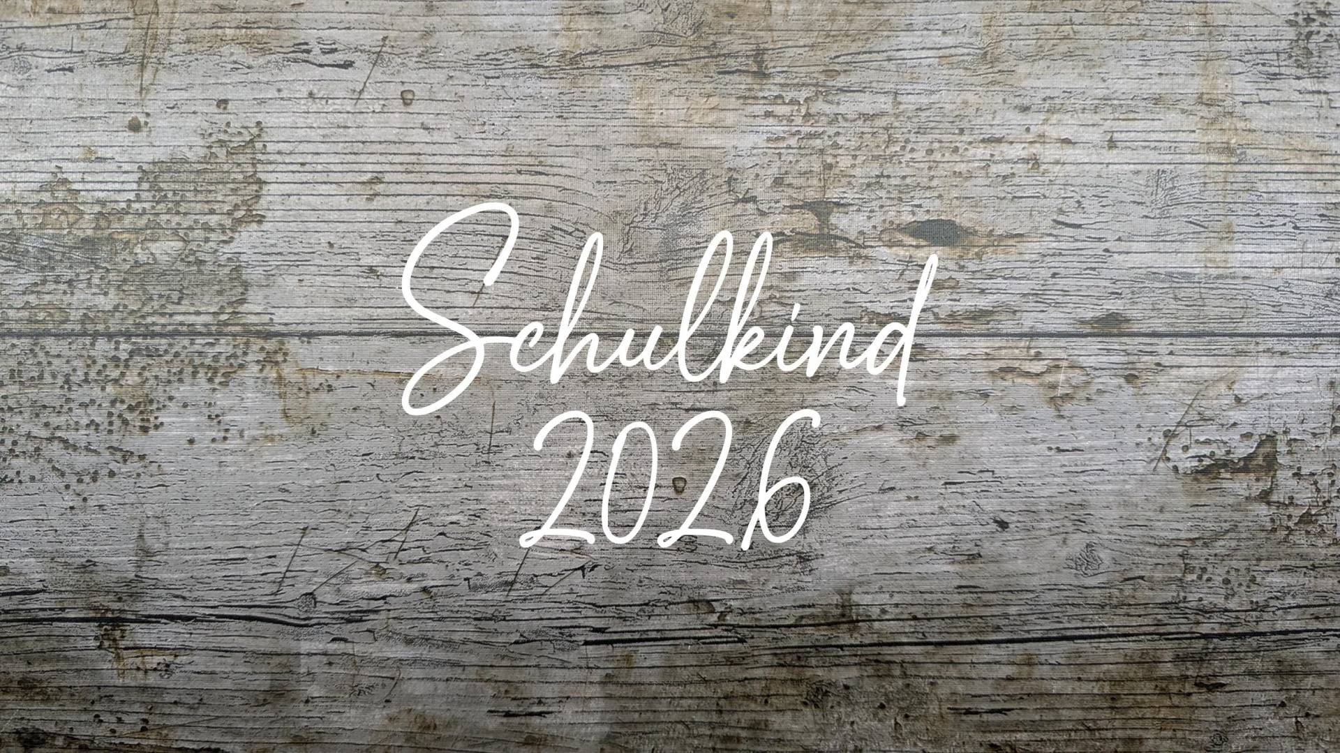 Schriftart Nr. 9 Bügelbild, Schulkind 2026, Aufbügler, Flexfolie, Iron-On von NaehundStickliebe