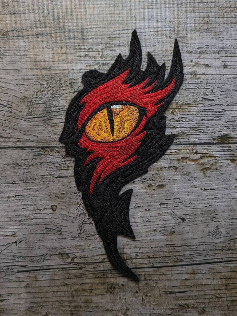 Dragon Eye, Dragon, Patch, Application Dragon Eye, Dragon, Patch, Application von NaehundStickliebeDE