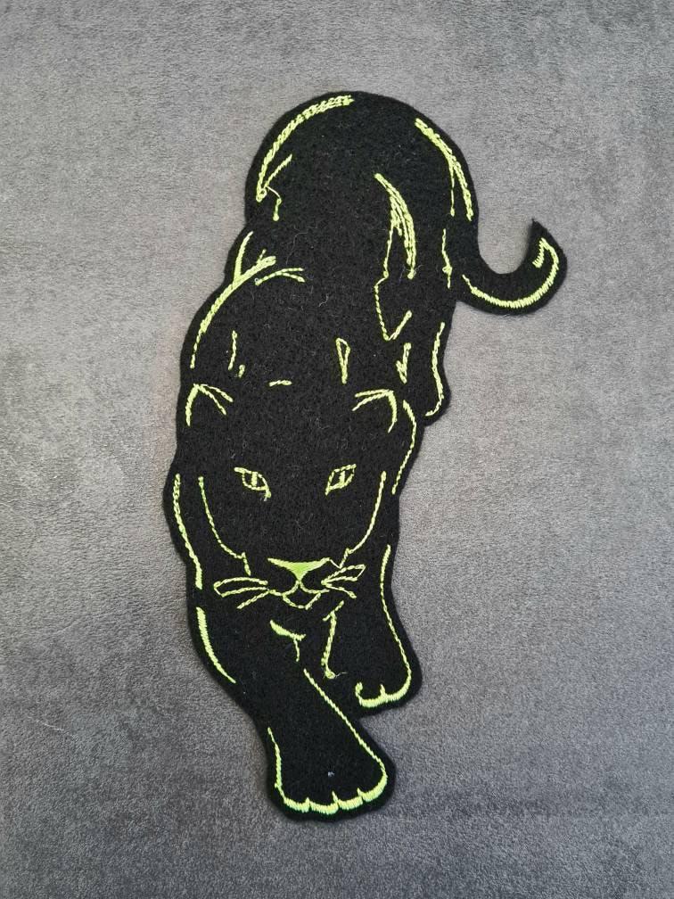 Panther, Patch, Applique Panther, Patch, Applique von NaehundStickliebeDE