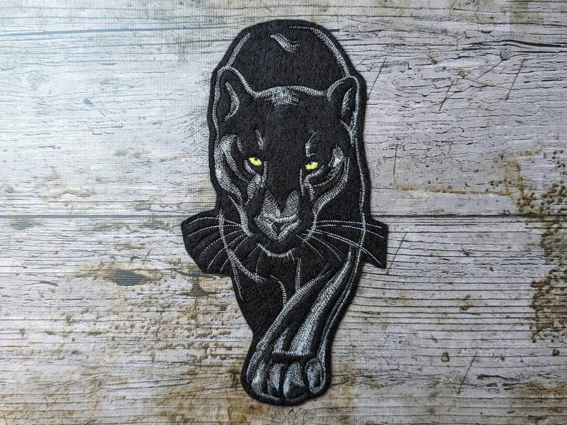 Panther, Patch, Applique Panther, Patch, Applique von NaehundStickliebeDE