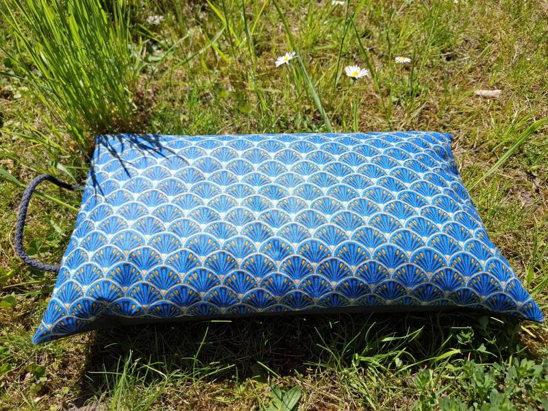 Knie-Kissen Aus Outdoor-stoff von NaehwerkstattBerlin