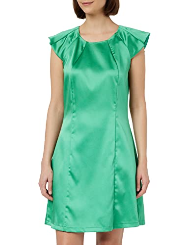 NAF Damen Evelyne R1 Cocktailkleid, Stiel Grün, 38 von Naf Naf