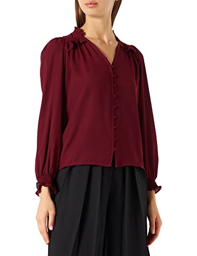 Naf Naf Damen Hozy C1 Hemd, Raisin, XS von Naf Naf