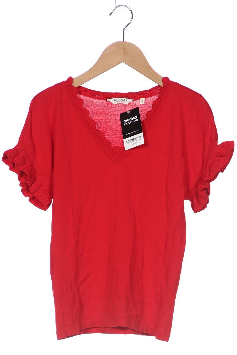 NAF NAF Damen T-Shirt, rot, Gr. 36 von Naf Naf