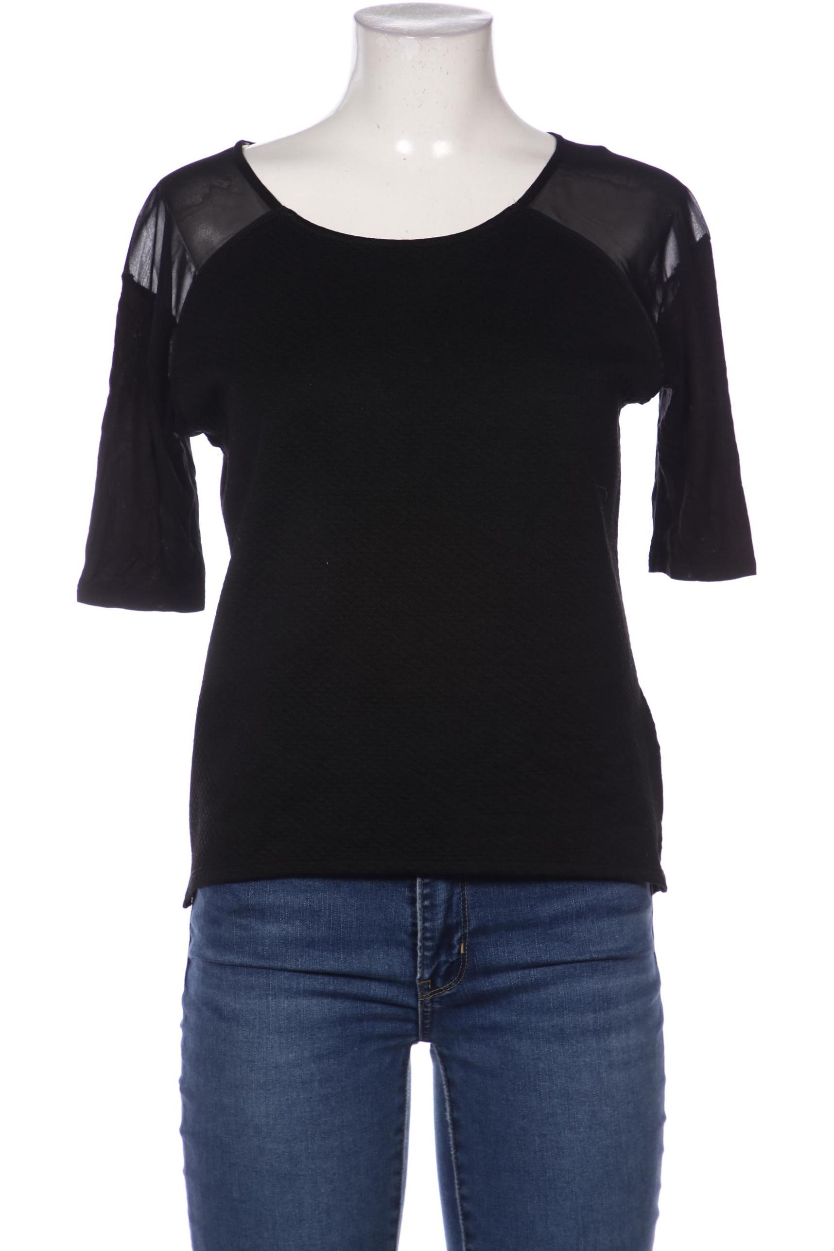 NAF NAF Damen T-Shirt, schwarz, Gr. 38 von Naf Naf