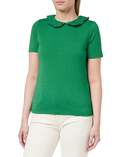 Naf Naf Damen Blair MC T-Shirt, Mexikanisches Grün, X-Large von Naf Naf