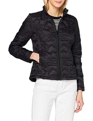 Naf Naf Damen Bu-chou Daunenmantel, Noir, 44 von Naf Naf