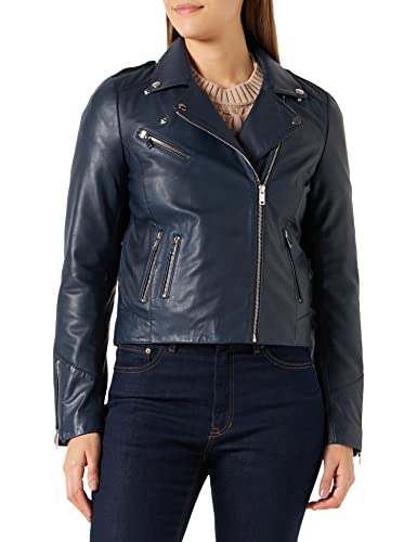 Naf Naf Damen CWESTY Blazer, Marineblau, 44 von Naf Naf