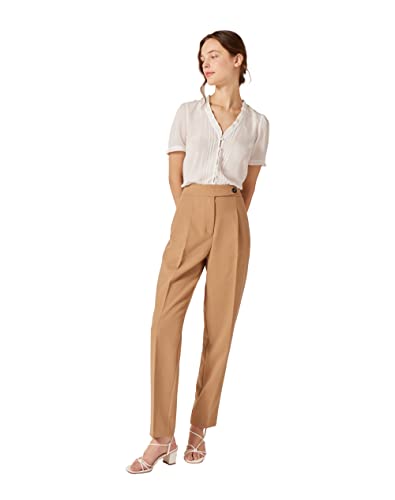 Naf Naf Damen EMYA P1 Baby Hose, GOLDEN Brown, 36 von Naf Naf