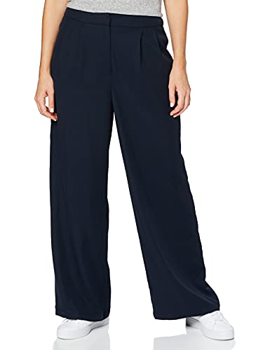 Naf Naf Damen Elenon P1 Hose, Blau (Bleu Marine 567), 38 (Herstellergröße: 40) von Naf Naf