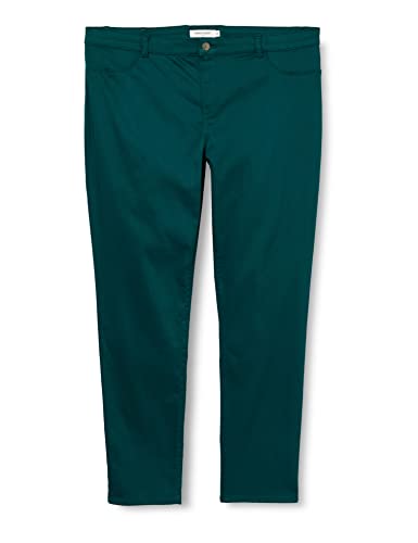 Naf Naf Damen FPOWER Skinny Baby Hose, Dark Green, 36 von Naf Naf