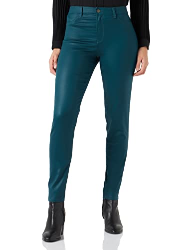 Naf Naf Damen Fcoaty Hose, Blau, 32 von Naf Naf