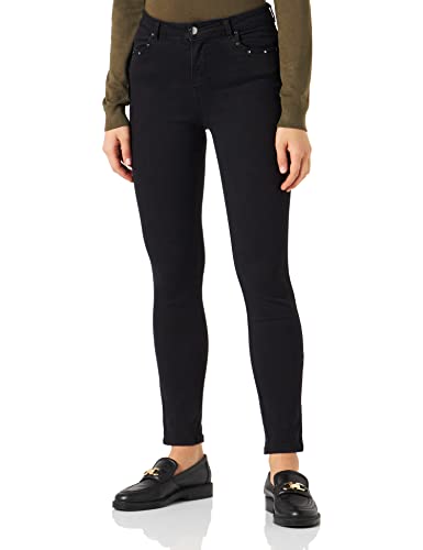 Naf Naf Damen Ginny Hose, Schwarz, 34 von Naf Naf