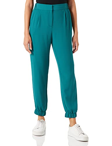 Naf Naf Damen Jogger Lässige Business-Hose, Palmgrün, Medium von Naf Naf