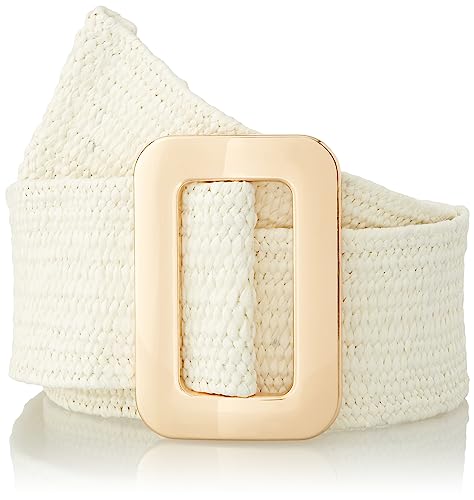 Naf Naf Damen Judith Gürtel, weiß, 12 Monate von Naf Naf