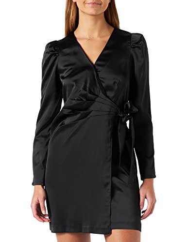 Naf Naf Damen Karina R2 Robe, Schwarz, 38 von Naf Naf